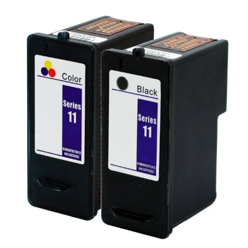 2-Pack Series 11 Remanufactured Hi-Yield Ink for Dell JP451 JP453 All-in-One 948 v505w v505 On Sale