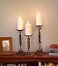 Wrought Iron Candle Holder - Set of 3