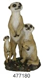 ++Süße *Erdmännchen Familie* große Figur wetterfest 38cm