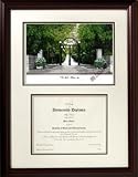 Georgia Bulldogs UGA Mahogany Diploma Frame & Lithograph