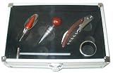 Ruda Overseas 381 Wine Set x 5 Aluminum Box