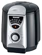 Severin FR 2408 Mini Friggitrice/Fonduta 840W Nero/Argento