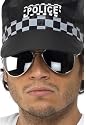 Verspiegelte Pilotenbrille Pornobrille Sonnenbrille