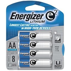 Energizer L91BP-8 Lithium AA Photo Battery (8-Pack)