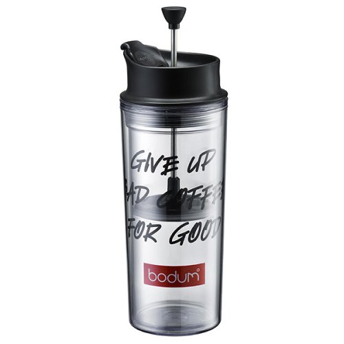 Bodum Travel Press Coffeemaker - Clear (16 oz.)