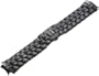 TechnoMarine 2702-INJ MoonSun 15-mm Black Ceramic Bracelet with Push-Button Deployment Clasp