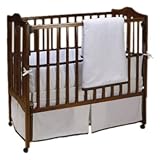 Baby Doll Bedding Forever Mine Crib Bedding Set, Chocolate