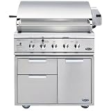 DCS Propane Traditional Grill, Brushed Stainless Steel