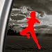 Naruto Tsunade Red Decal Car Truck Bumper Window Red Sticker