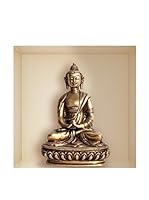 Ambiance Live Vinilo Decorativo Buddha statue (Reusable) Multicolor