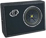 KICKER 07VC124 Single Comp 12-Inch Subwoofer In Vented Box