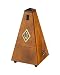 Wittner High Gloss Wood Case Metronome without Bell, Walnut