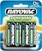 Rayovac NM713-2 Rechargeable NiMH D Batteries (Two-pack)
