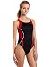 Speedo Women's Speedo Women'S Race Xtra Life Lycra Optik Spliced Powerback Swimsuit,Black/Red,40