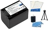 Battery Kit For Sony HDR-CX580V,HDR-PJ580V,HDR-PJ260V,HDR-PJ200,HDR-CX200,HDR-CX260V,HDR-PJ710V,HDR-PJ760V,HDR-CX760V,HDR-XR260V,HDR-TD20V,HDR-CX190,HDR-CX210 Camcorder Includes Extended Replacement (2300Mah) NP-FV70 Battery + Digi Mini Tripod + Screen Protectors + Camera Cleaning Kit