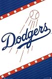 LOS ANGELES LA DODGERS POSTER MLB LOGO BASEBALL 4222