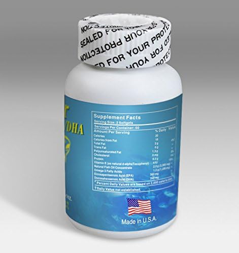 Vitaminta Super Epa/dha Alaska Deep Sea Fish Oil Super Omega 3 1000mg 120 Sofgels