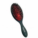 Scalpmaster Porcupine and Nylon Bristle Ionic Cushion Paddle Brush