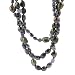 Dyed Pearl with Amethyst Stones Necklace