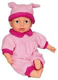 Bayer Design 92802 - Babypuppe mit Schlafaugen My first Baby 28 cm rosa