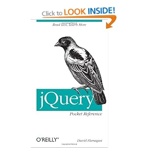 jQuery Pocket Reference
