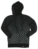 KR3W Checker Fade Lite Men's Hooded Sweatshirt - Black
