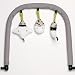 Beaba - Set Accessoires - Canopy + Arche de Jeux pour Transat Up & Down - Noir / Gris