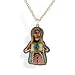 Nesting Doll Necklace from the Artazia Collection #201 GN ONK