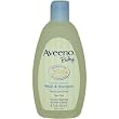 Aveeno Baby Wash & Shampoo, Lightly Scented, 8-Ounce Bottles (Pack of 2)