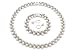Jewelry : Weave White 6-7mm A Freshwater Pearl Set