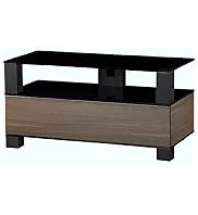 Sonorous MD 9095W Glass & Wood TV Stand