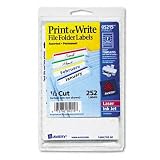 File Folder Labels- Assorted(3 Packs)