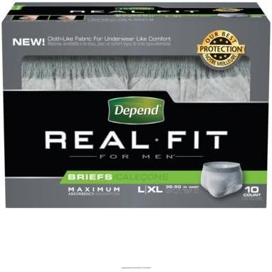 (CS) Depends(r) Real Fit(r) Briefs for Men