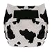 Swaddlebee EcoNappi Aplix One-size Cloth Diaper (Cow)