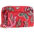 Vera Bradley Zip Around Wallet in Call Me Coral