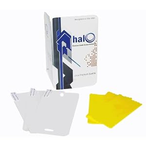Halo Screen Protector Film Clear Matte (Anti-Glare) for iPhone 4G 4 (3-Pack)