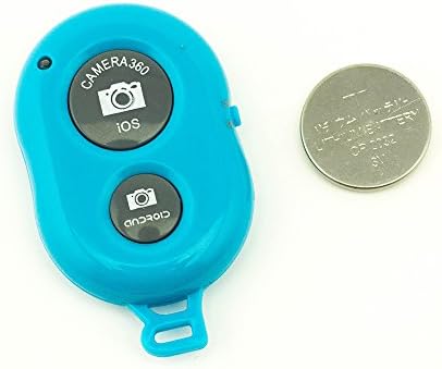 DVW Wireless Camera Bluetooth Self-timer Remote Shutter Controller For IOS Android Smartphone Tablet Iphone 5s 5c 5 4s Ipad 3 2 mini iPod Sony xperia Samsung Galaxy S2 S3 S4 S5 Note 1 2 3 GALAXY Tab 2 note8 10.1+ Note 1/2/3+ Nexus 4 5 7 DC449,color:Blue