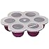 BEABA Silicone Multi-Portions Container, Plum