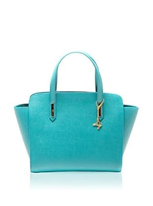 Luisa Vannini Bolso asa de mano Tote (Turquesa)