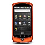 Dark Orange Rubberized Shield Protector Case for Nexus One
