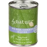 By Nature Natural 95% Beef, Chicken & Liver Canned Dog Food