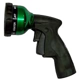 Plastair SpringNozzle WN-G-4M-AMZ 9-Pattern Spray Nozzle With Trigger Lock - Green by Plastair