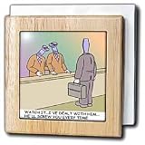 Beware Of Screwdriver Salesmen - 6 Inch Tile Napkin Holder
