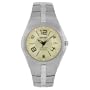 Seiko Men's SNG067 Stainless Steel Analog with Gold Dial Watch