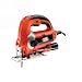 Black und Decker KS900EK-QS Stichs�ge 600 Watt mit Pendelhubfunktion und Sightline-Kanal inklusivem Stichs�geblatt + im Koffer