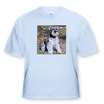 Schnauzer - Toddler Light-Blue-T-Shirt (2T)