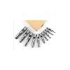 Grizzly G9757 10 pc. 2 Flute HSS End Mill Set