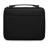 BoxWave Apple iPad Case - BoxWave Hard Shell iPad Briefcase, Heavy Duty Protective Carrying Case (Jet Black)