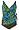 Longitude Blue Magnolia Plus Size Surplice Swimsuit - Women's Swimwear Plus Size Swimsuit