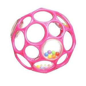 Rhinotoys 81031 Oball Rattle (colors may vary)